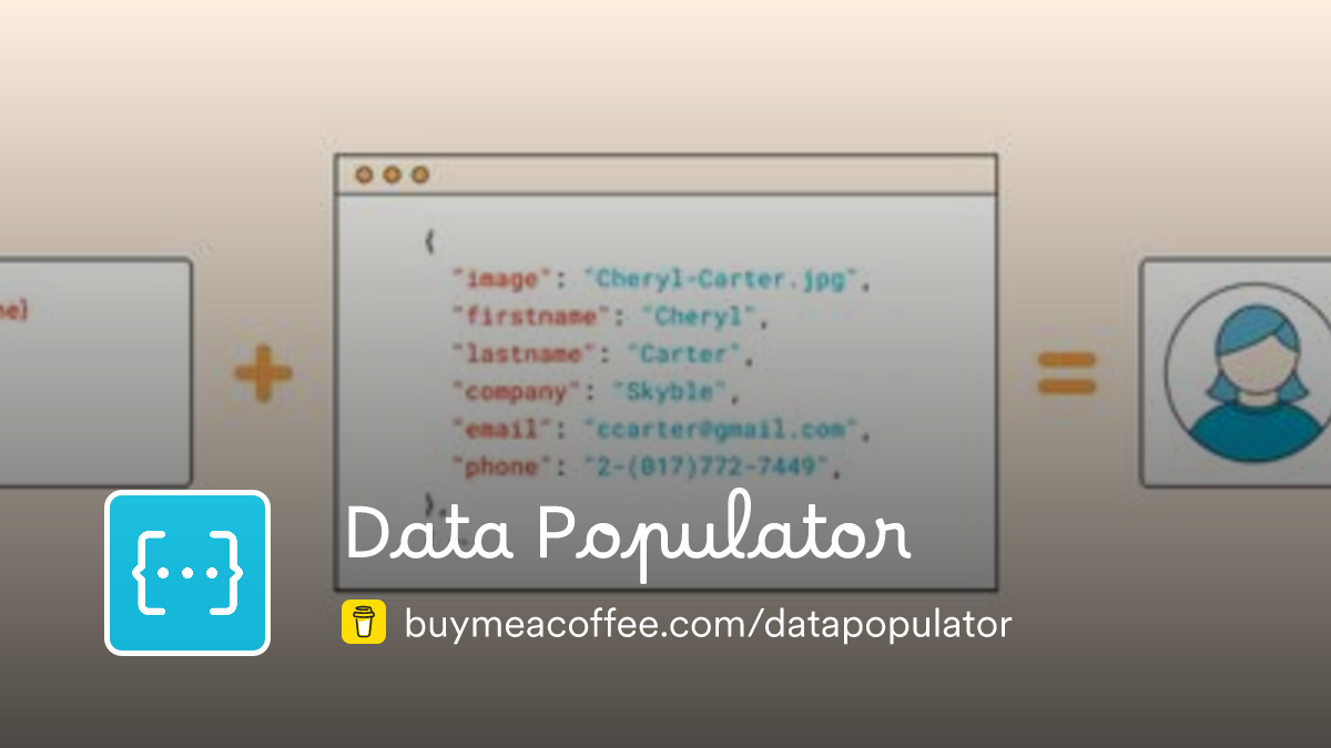 Data Populator is a plugin to populate your design mockups with ...