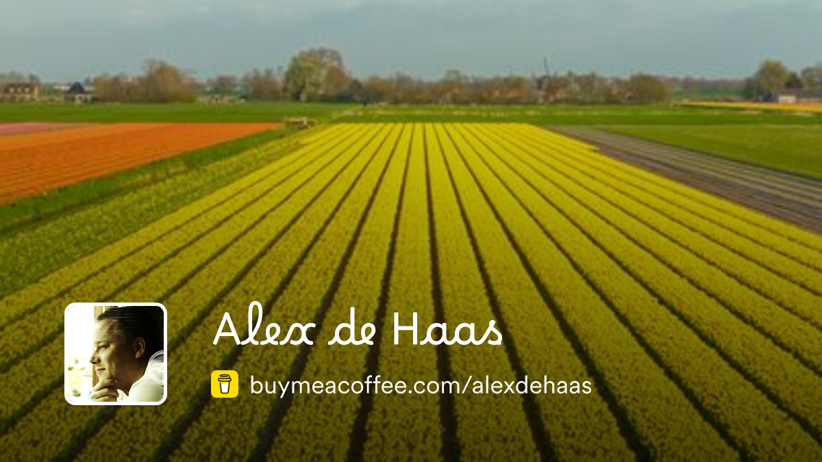 Alex de Haas - Buymeacoffee