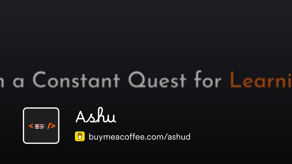 Ashu Api Ashu is creating content on React Native, Ionic & others (Tutorial ...