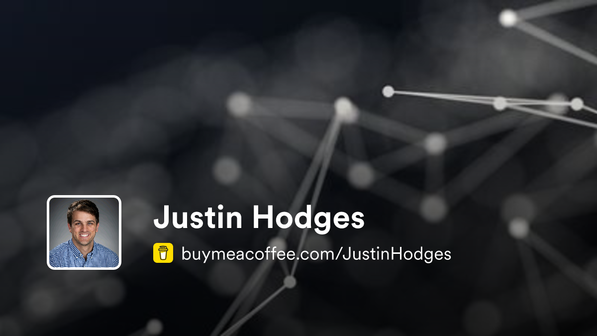 Justin Hodges - Buymeacoffee