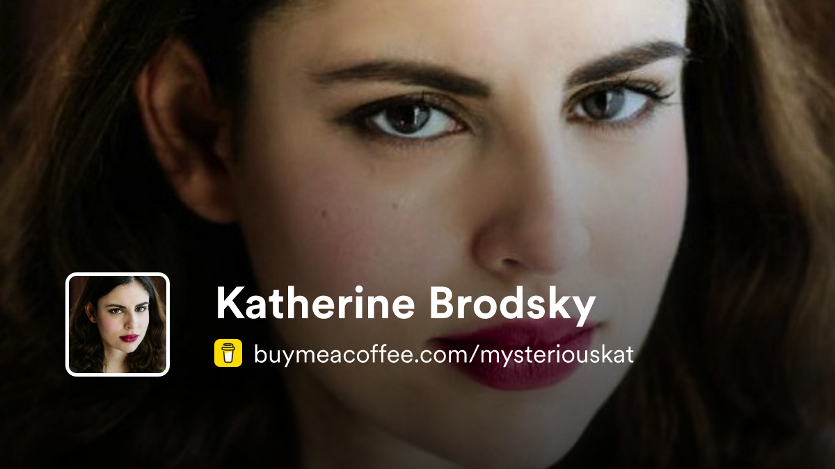 Katherine Brodsky is writing independent essays on Substack. - Buymeacoffee