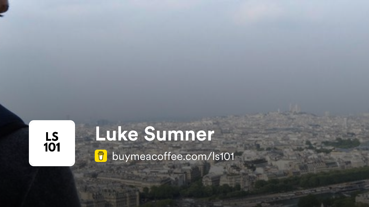 Luke Sumner is I'm looking to build my CV and work portfolio - Buymeacoffee