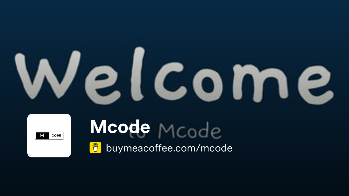 Mcode is Creating mobile apps, building libs and posting a tech blog ...