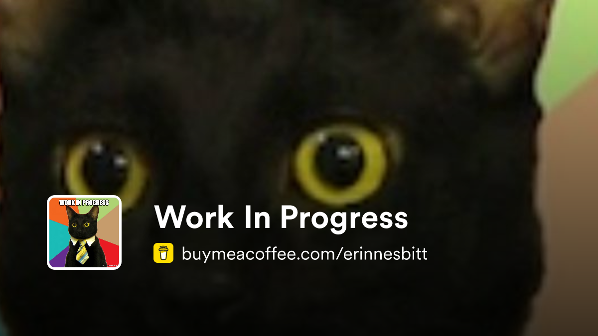 Work In Progress - Buymeacoffee