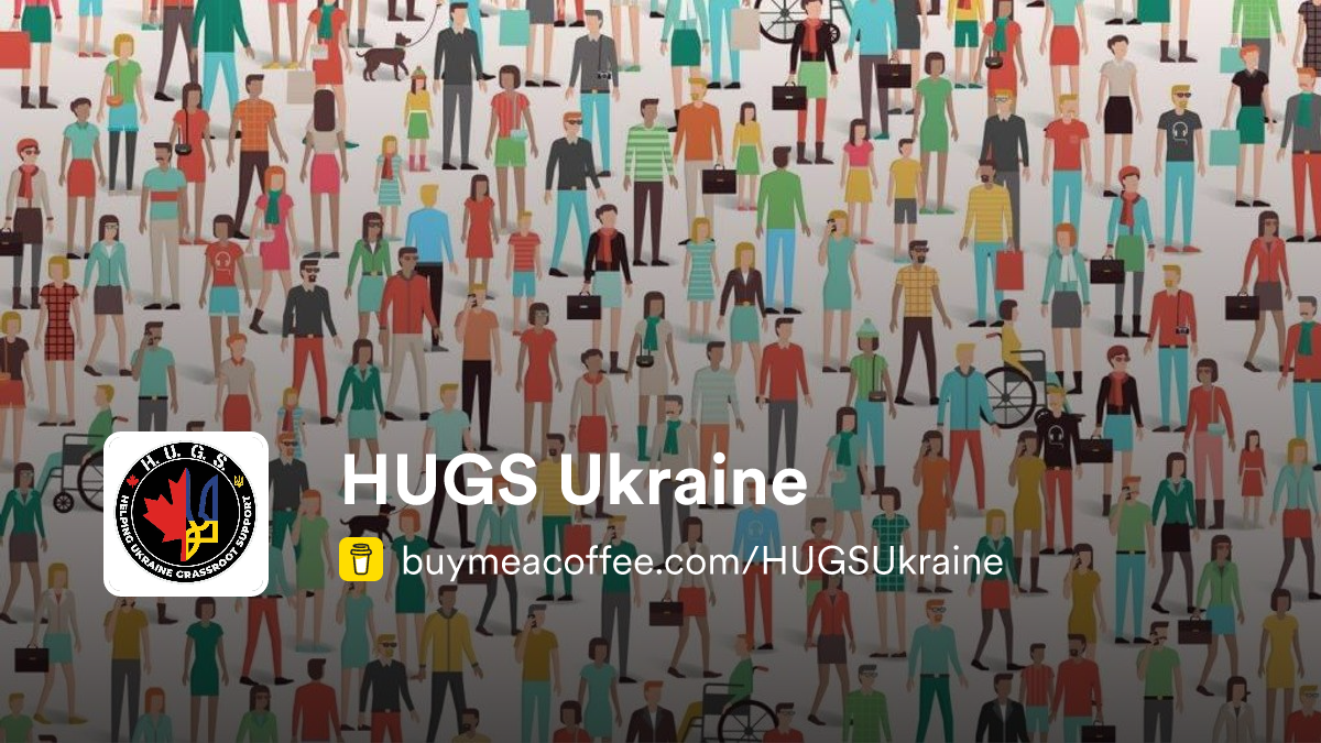 Hug Me Graph HUGS Ukraine - Buymeacoffee