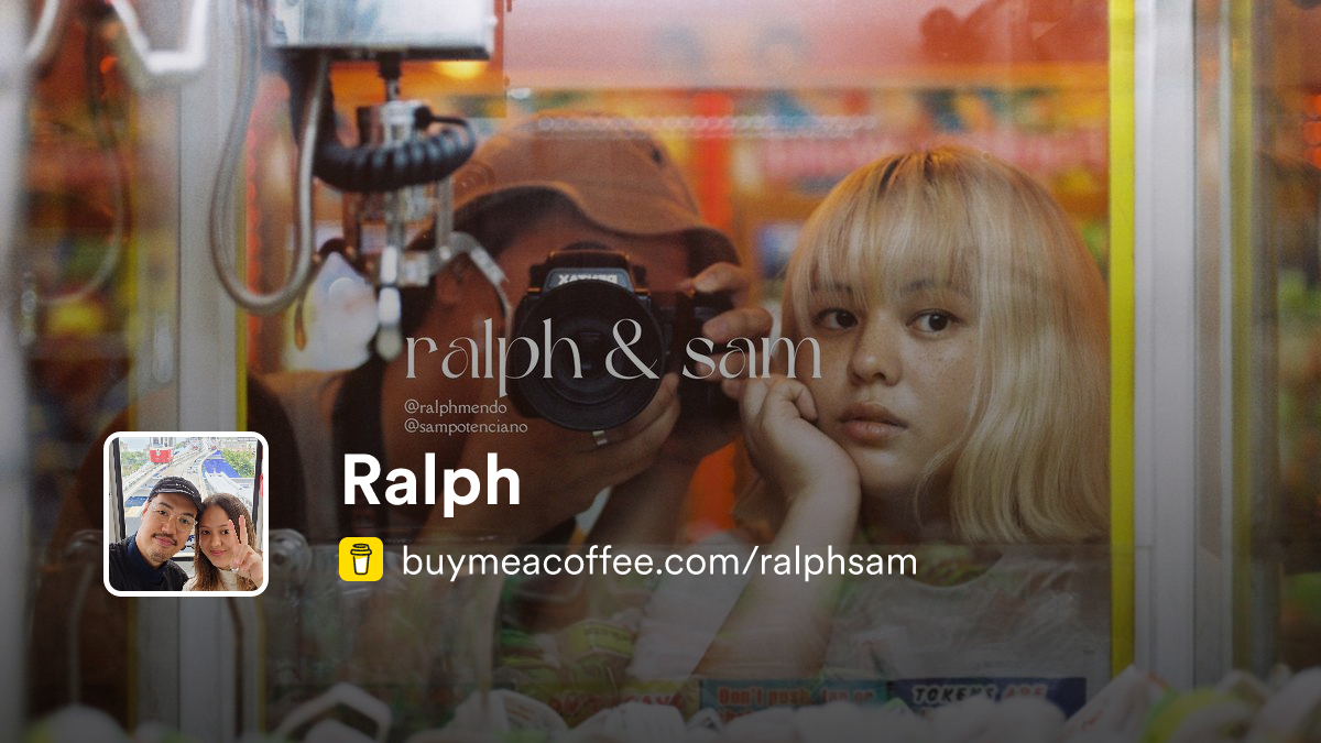 Ralph & Sam is creating travel videos - Buymeacoffee