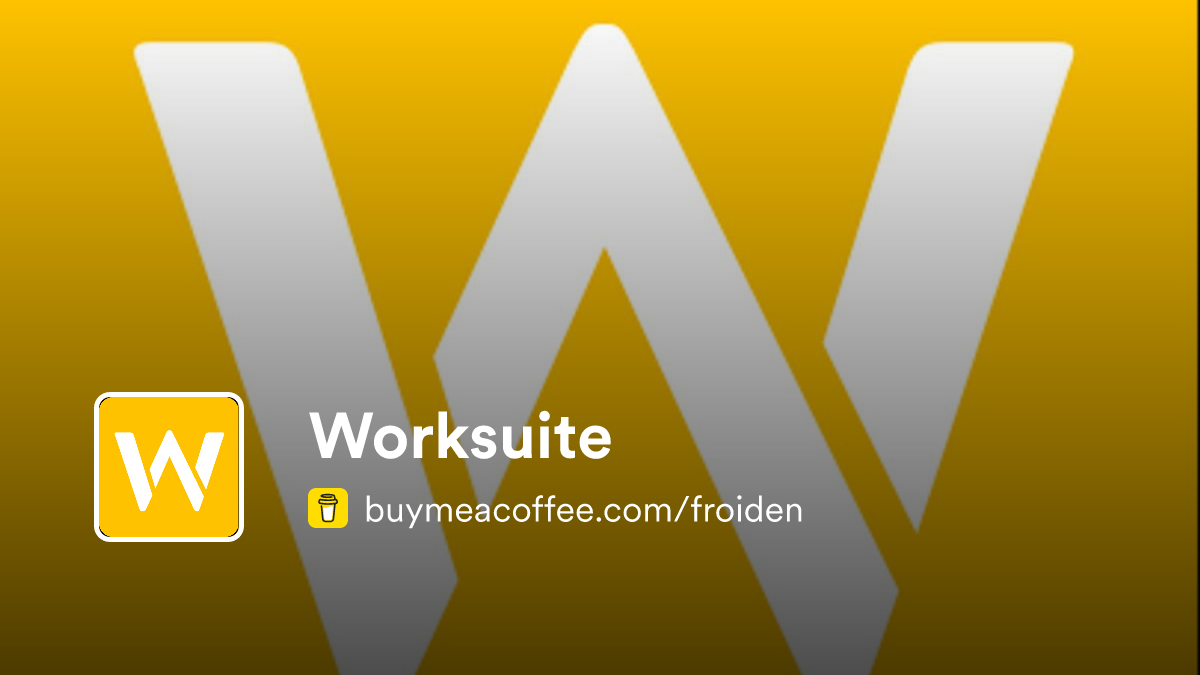 Worksuite - Buymeacoffee