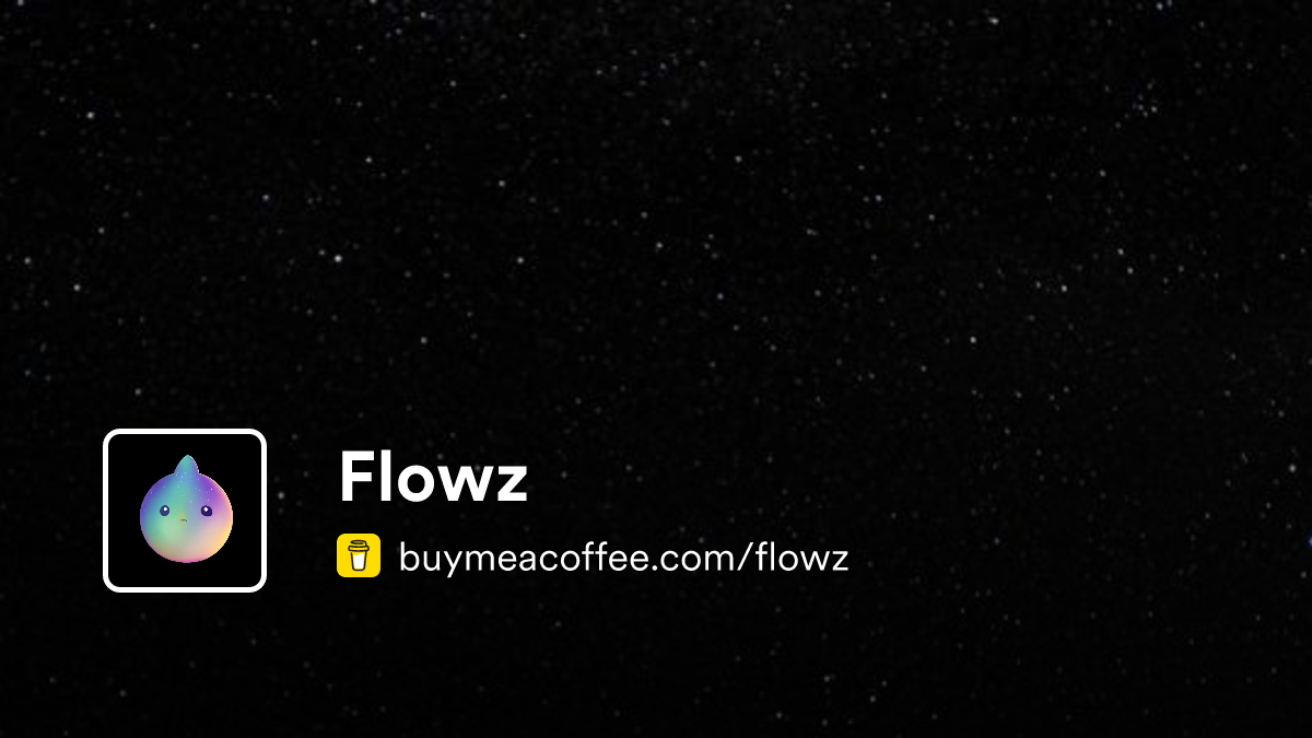 Flowz - Buymeacoffee