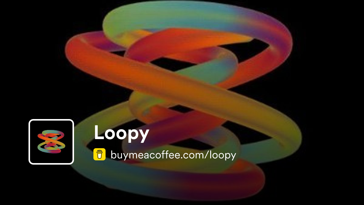 Loopy is building bespoke webpages - Buymeacoffee