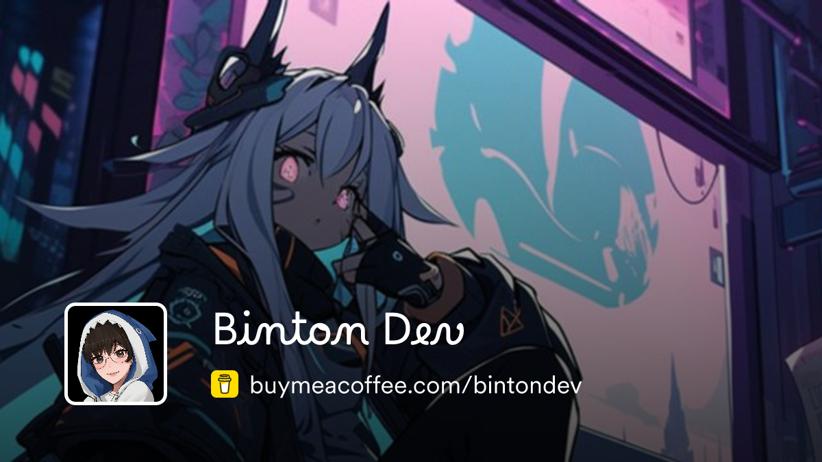 Binton Dev - Buymeacoffee