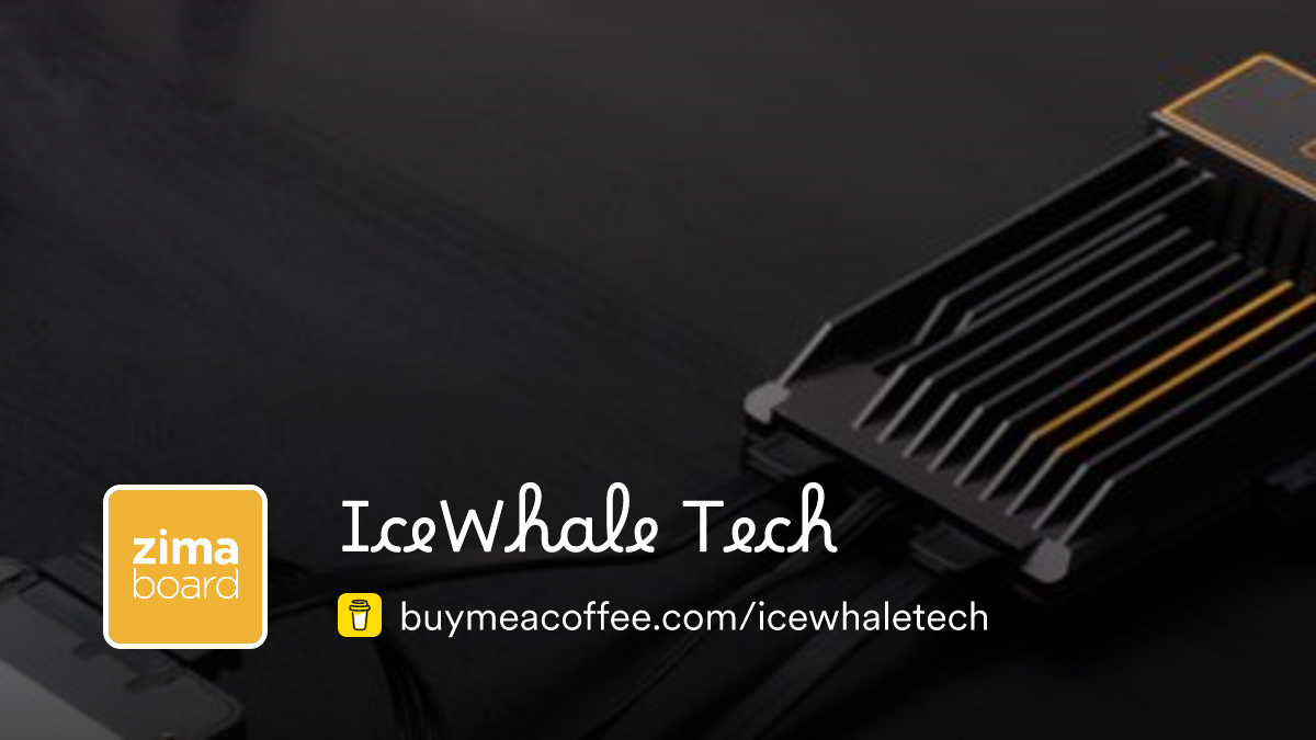 IceWhale Tech is a personal cloud OS and hardware provider - Buymeacoffee