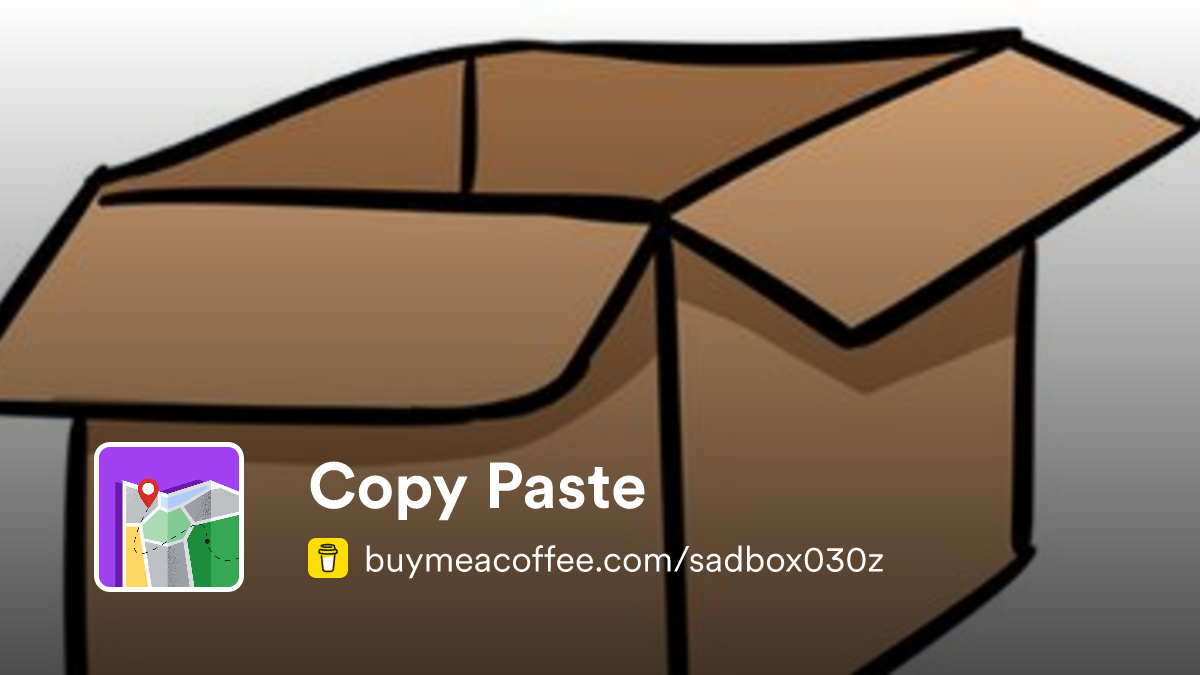 Copy Paste - Buymeacoffee