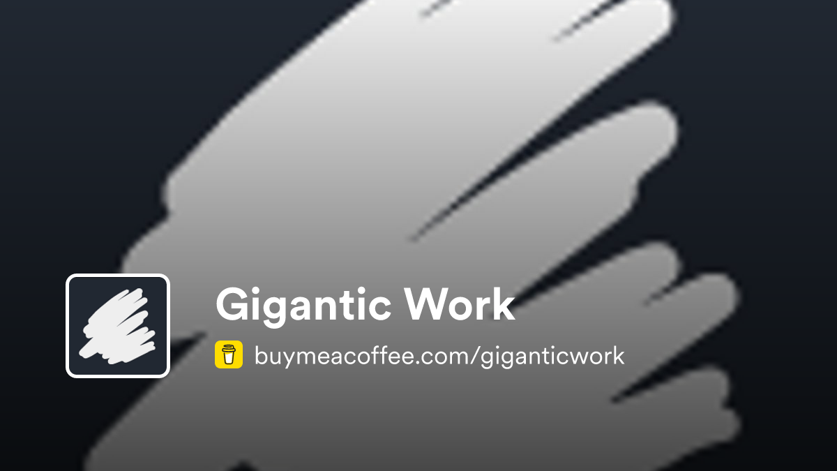 Gigantic Work is enabling Generative AI for everyone - Buymeacoffee