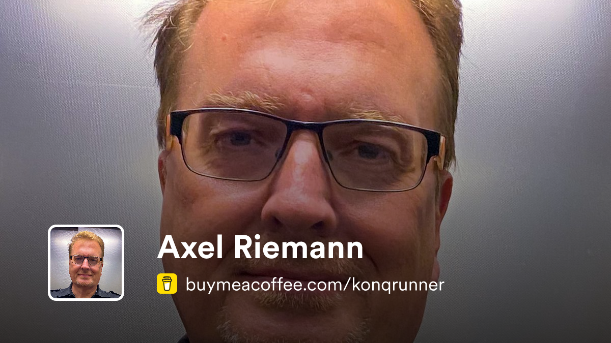 Axel Riemann - Buymeacoffee