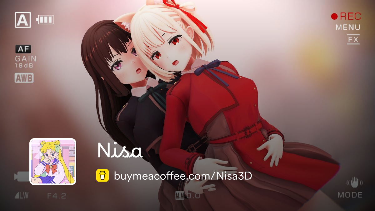 Nisa is creating 3D videos, animations, drawing,