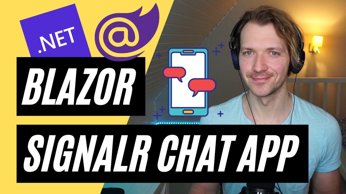.NET 6 Blazor 🔥 Chat With SignalR Using WebSockets — Patrick God ...