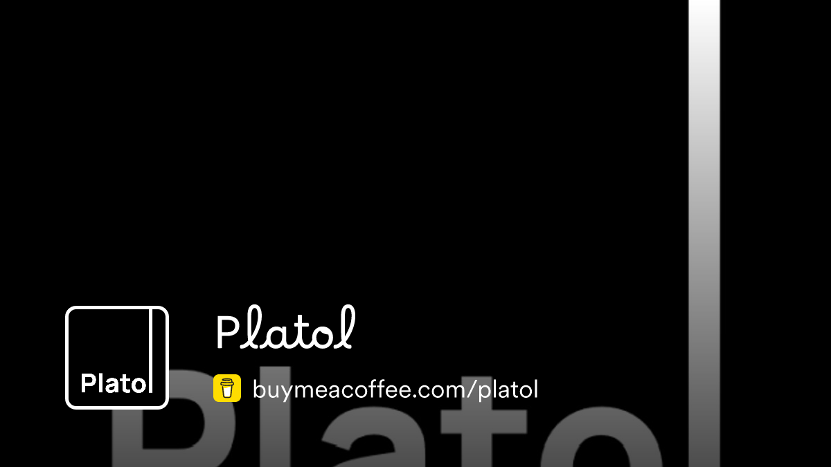 Platol is creating website themes and templates buymeacoffee