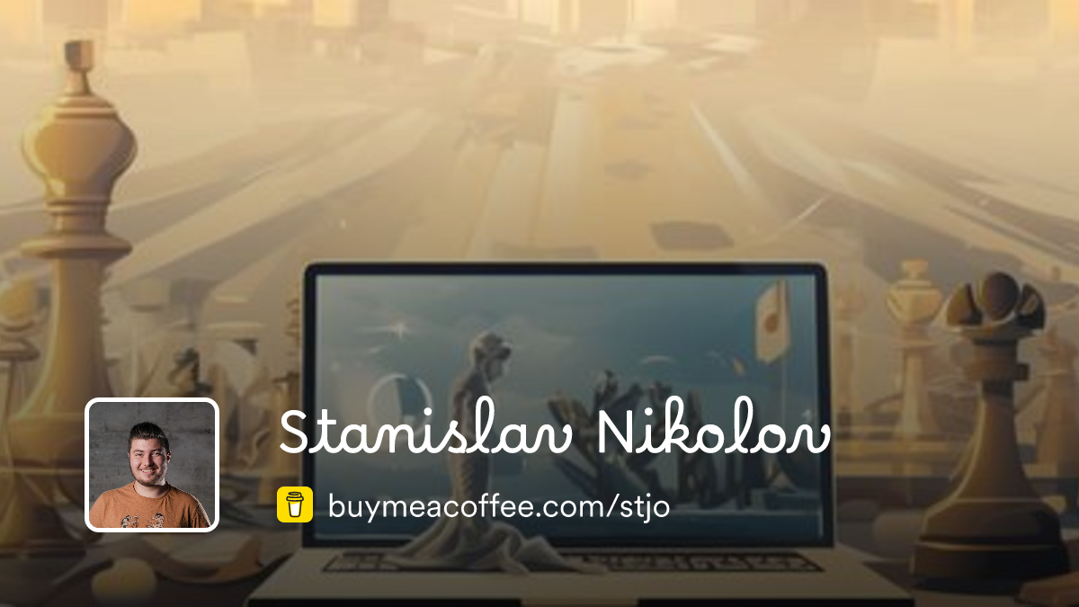 Stanislav Nikolov - Buymeacoffee