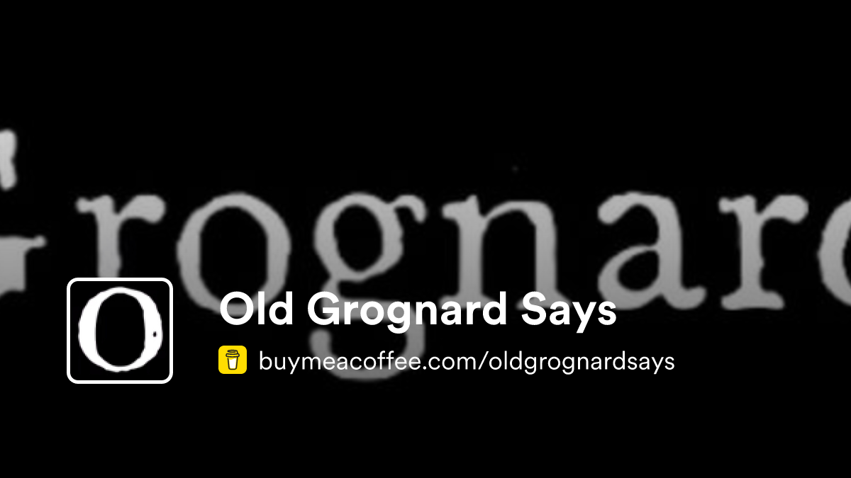 Old Grognard Says is making YouTube videos about old school ttrpgs ...