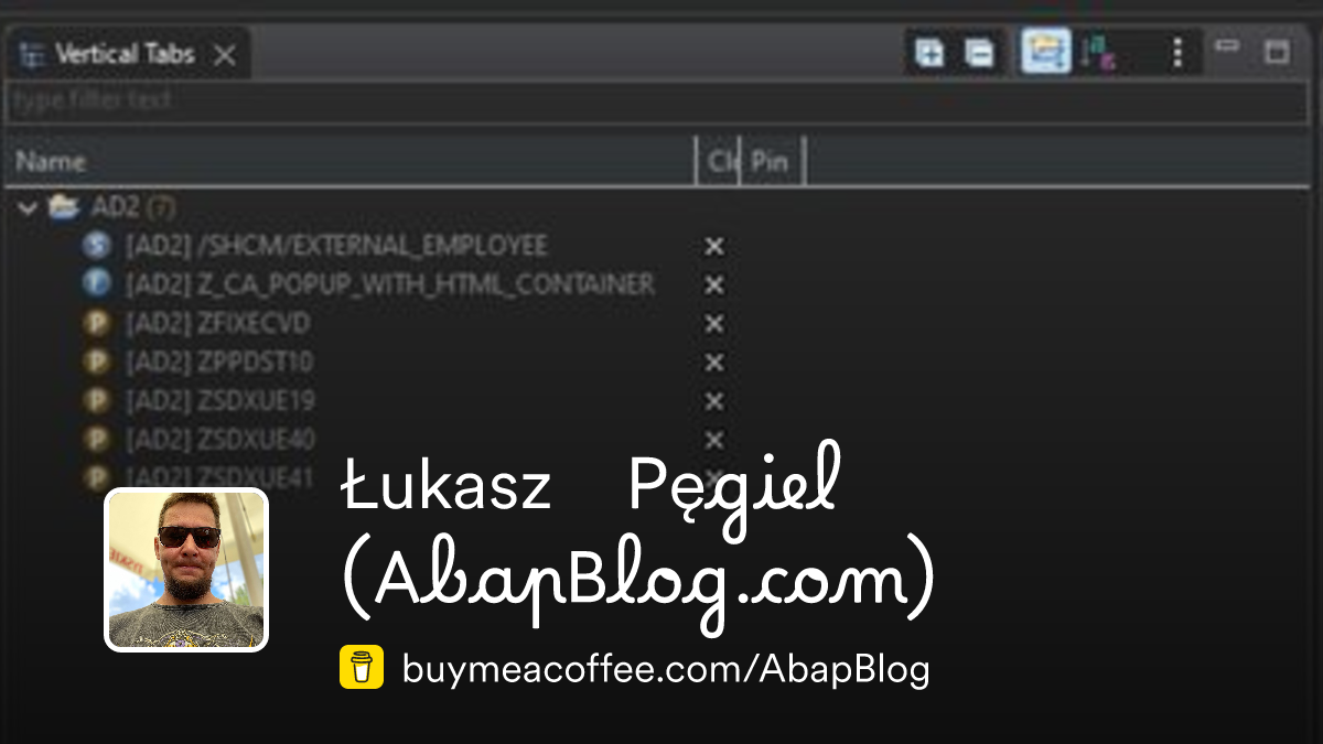  ukasz p giel abapblog is developing abap open source projects