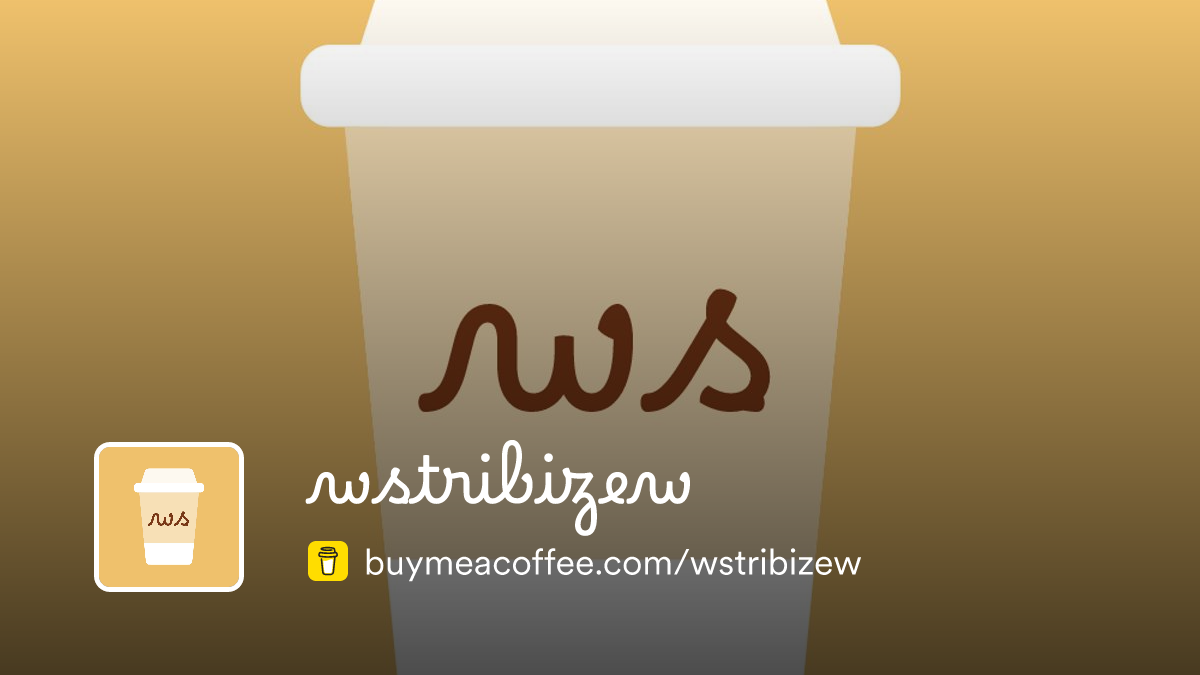 Wstribizew is creating regular expressions buymeacoffee