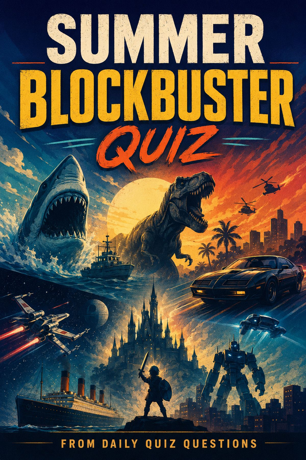 Summer Blockbuster Movies Quiz — Daily Quiz Questions - Buymeacoffee