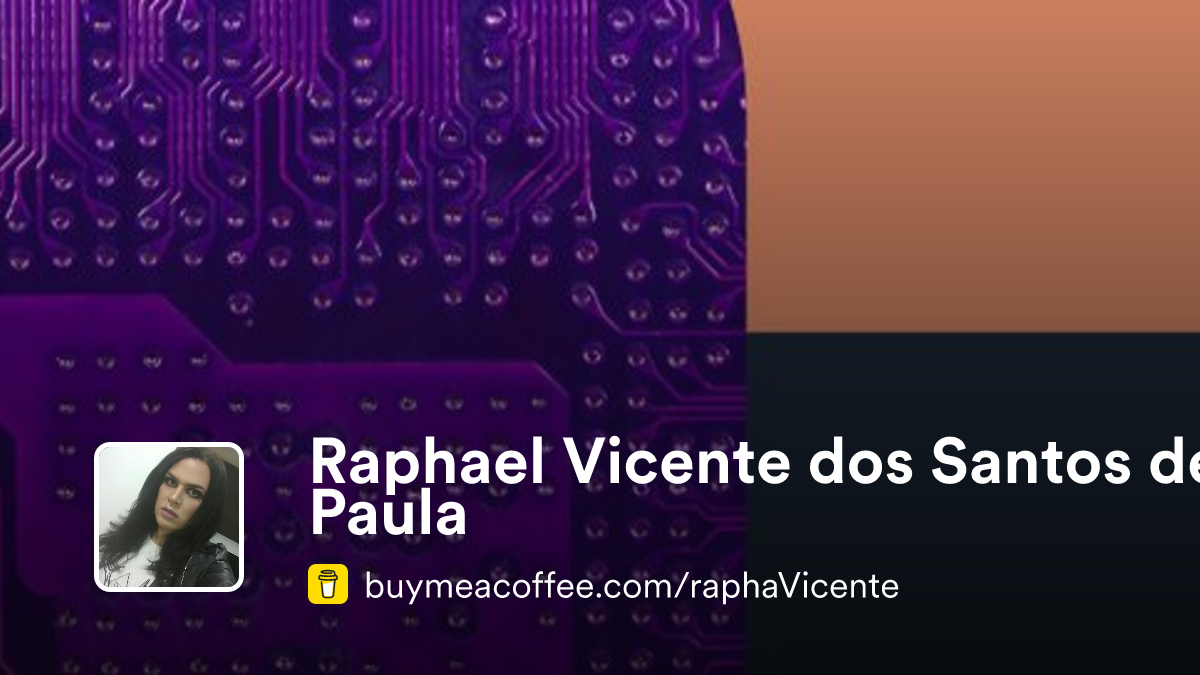 Raphael Vicente dos Santos de Paula - Buymeacoffee