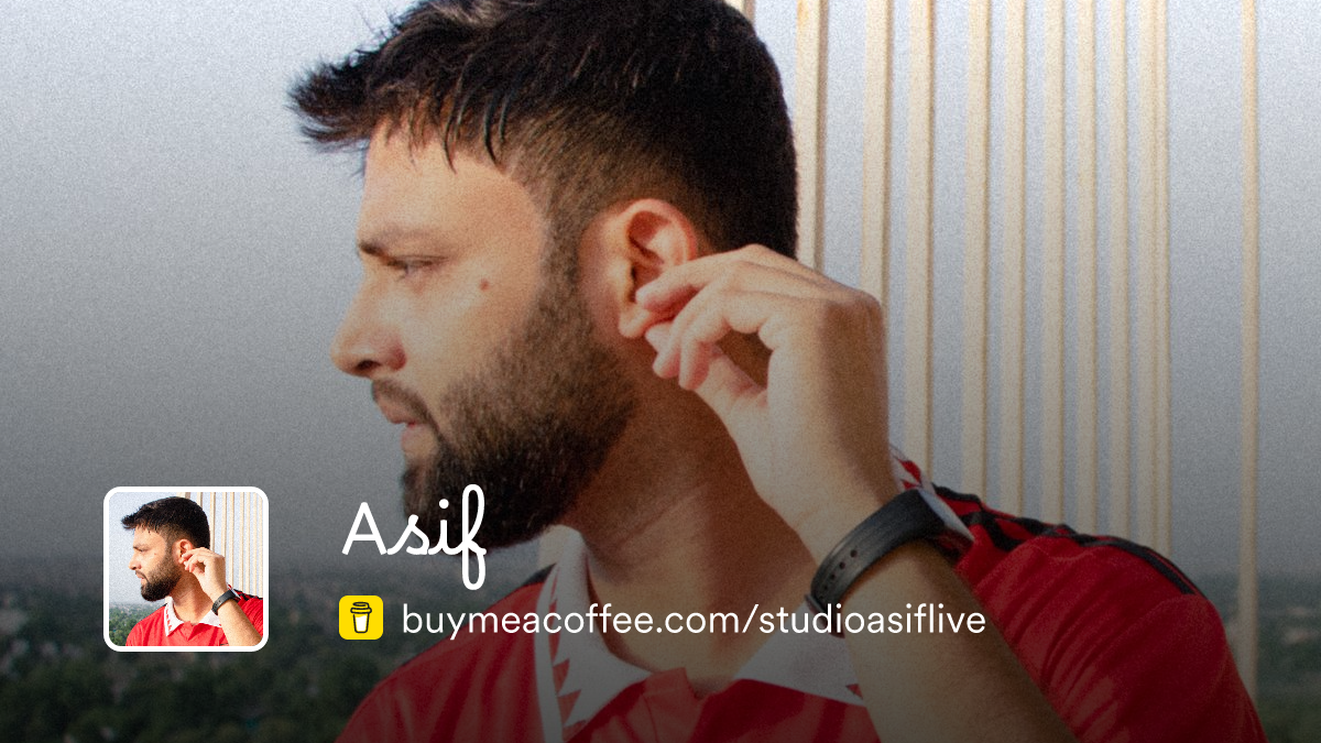 Asif Less Asif - Buymeacoffee