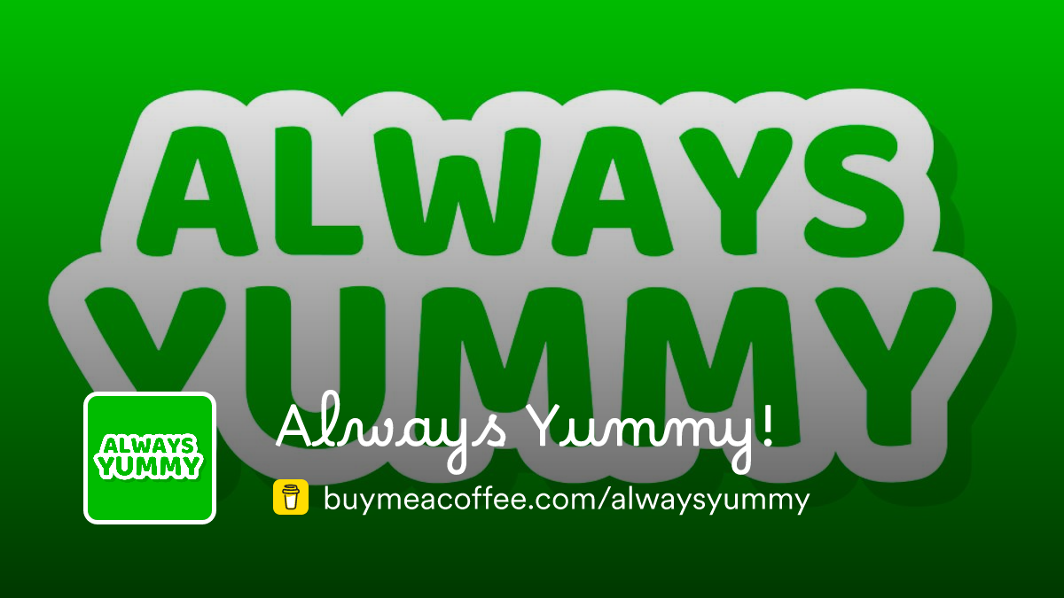 Always Yummy! is cooking video recipes - Buymeacoffee