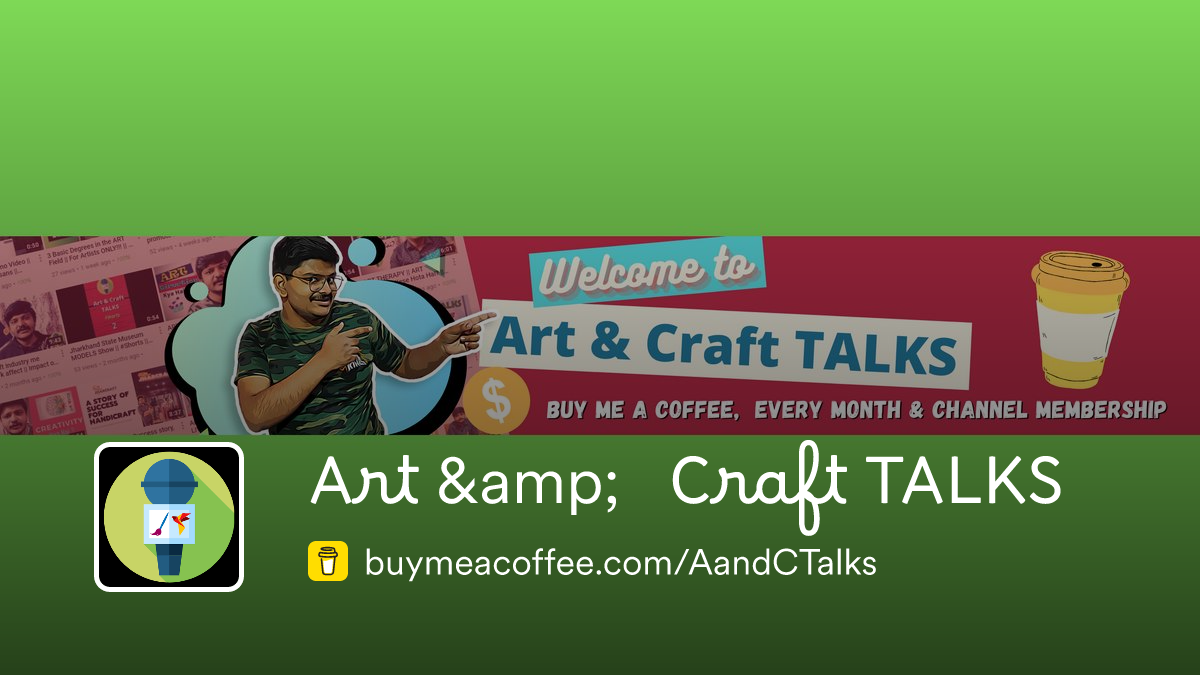 Art & Craft TALKS is Creating Art & Craft Knowledge Videos in YouTube ...