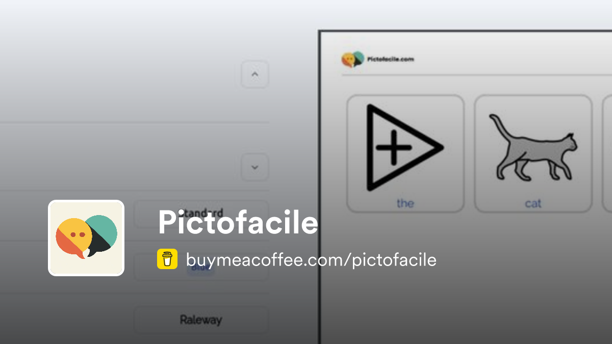 Pictofacile is Convert Sentences to Pictograms for Free - Buymeacoffee