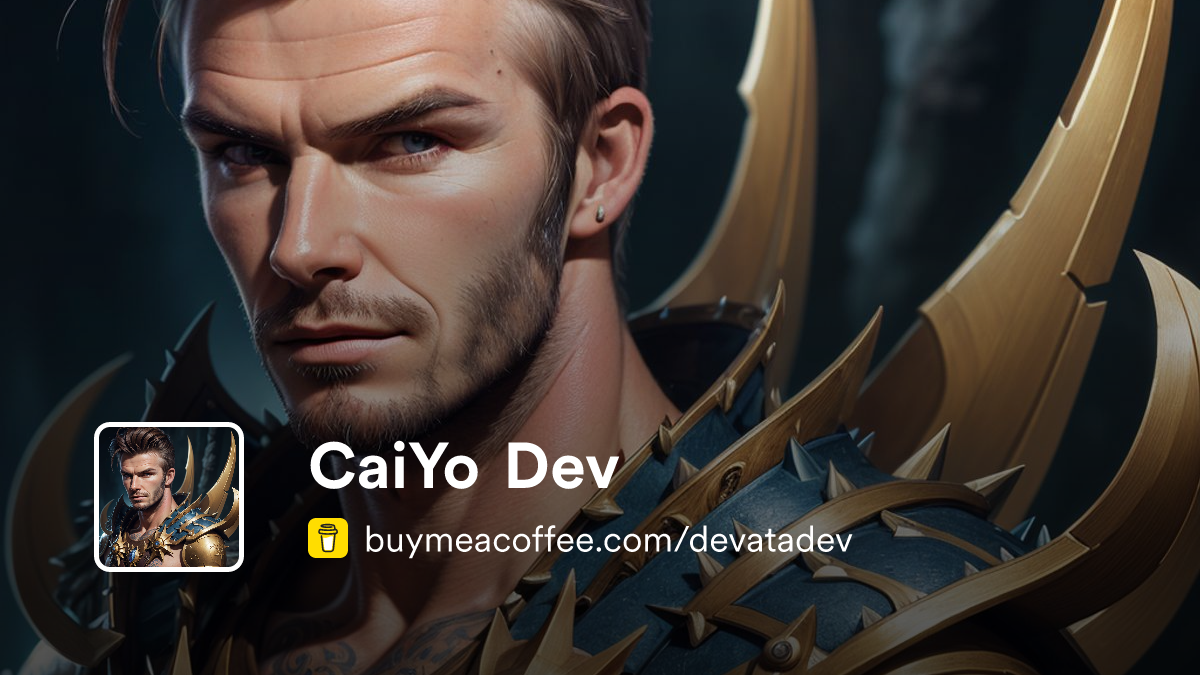 CaiYo Dev - Buymeacoffee