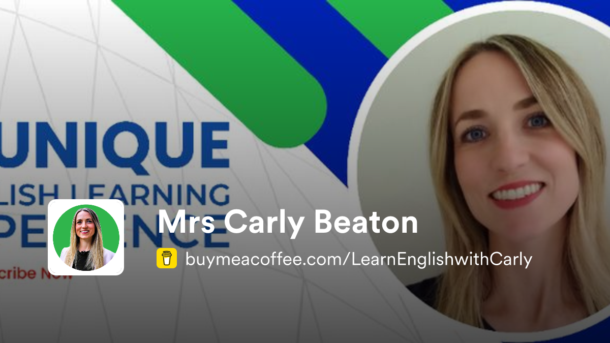 Mrs Carly Beaton is Free English Education Videos and Support ...