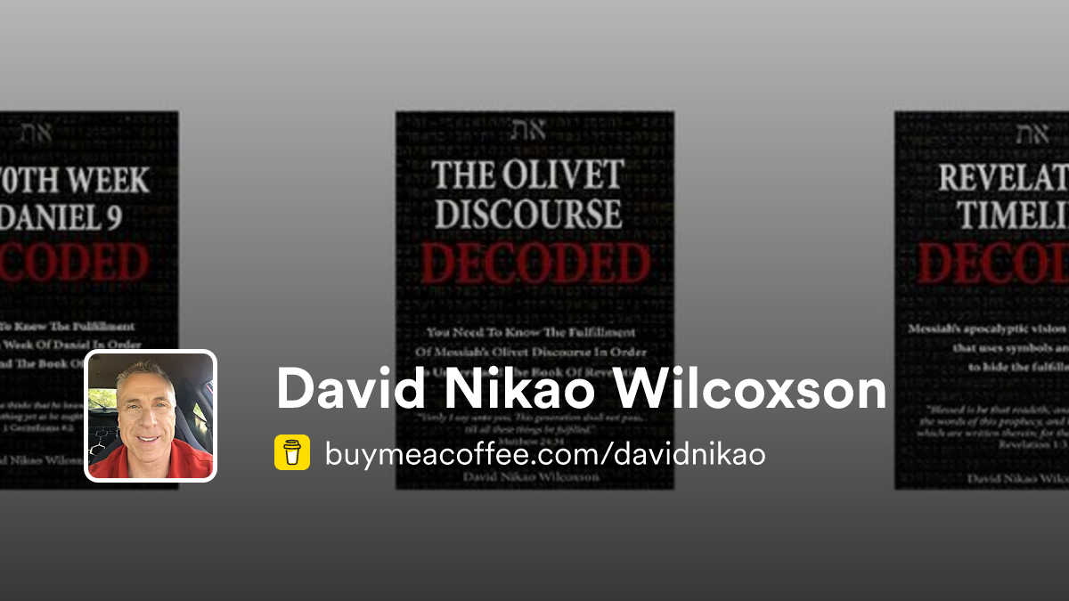 Nikao David Nikao Wilcoxson is providing prophecy fulfillment videos, audios ...