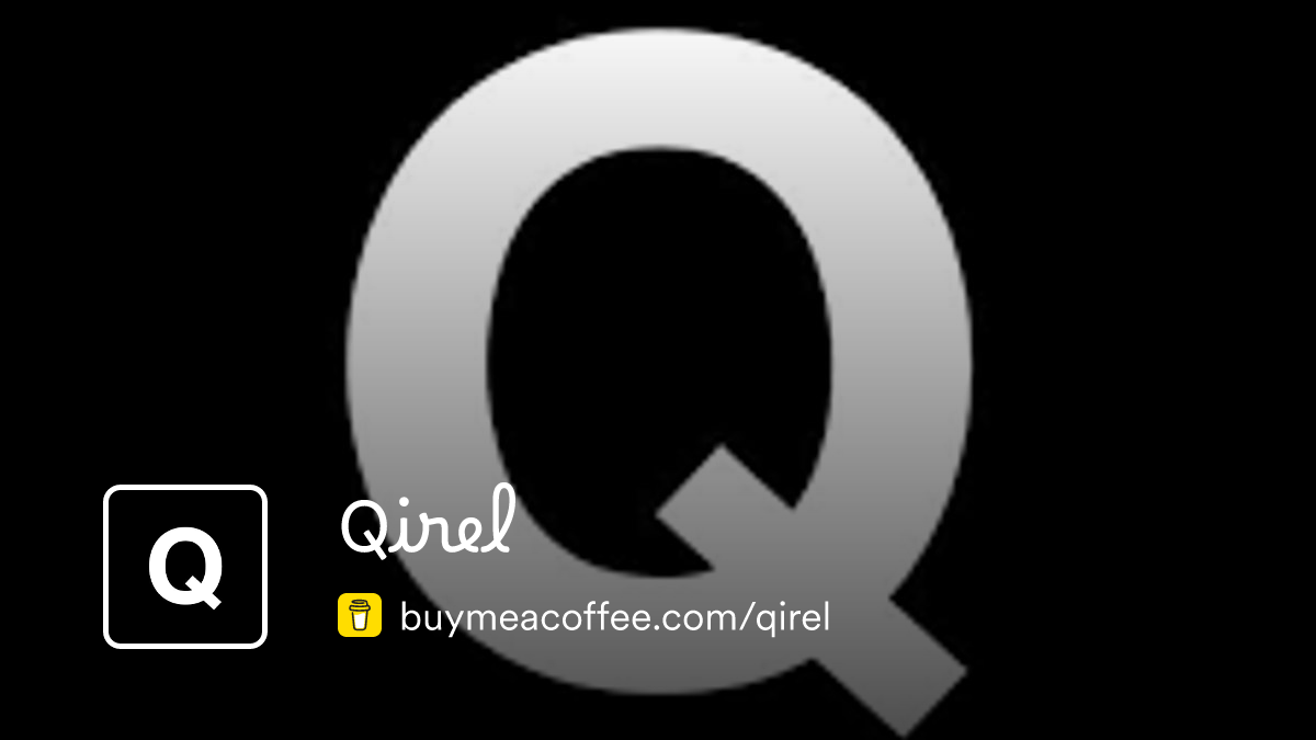 Qirel Buymeacoffee