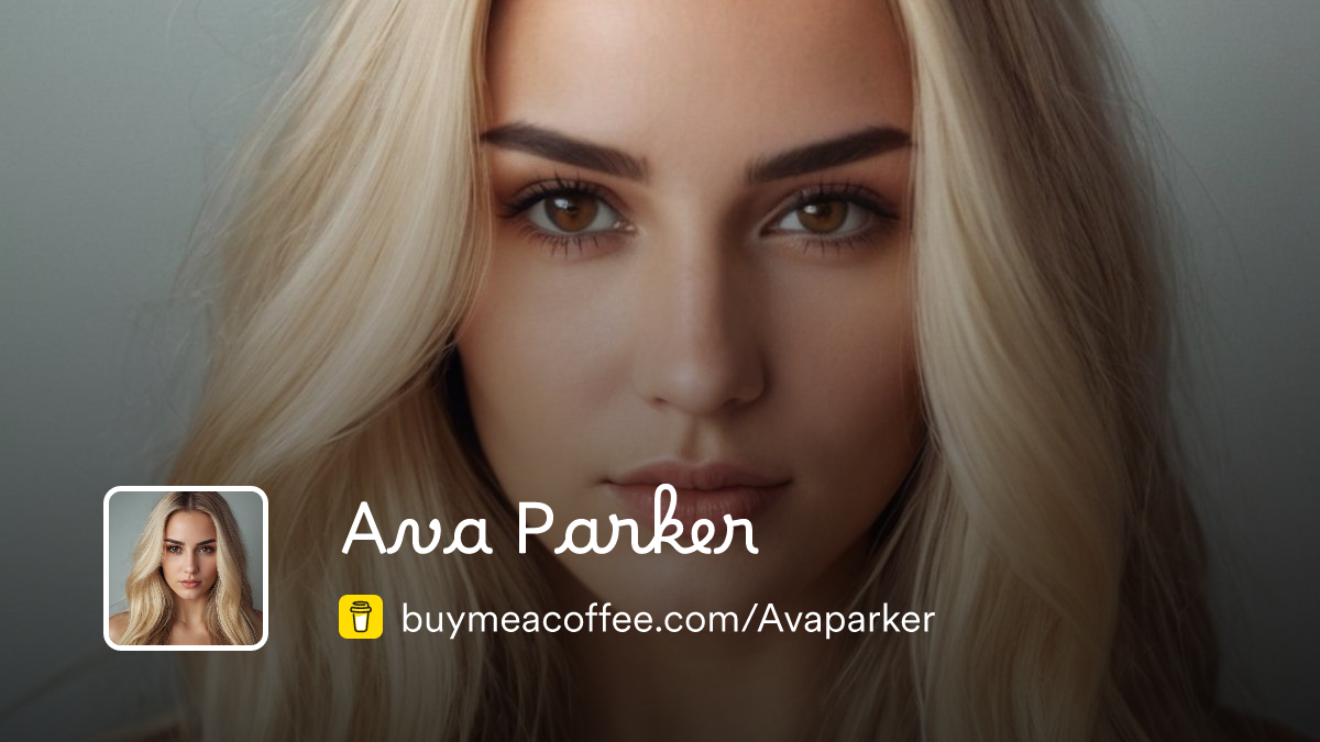 Ava Parker Buymeacoffee