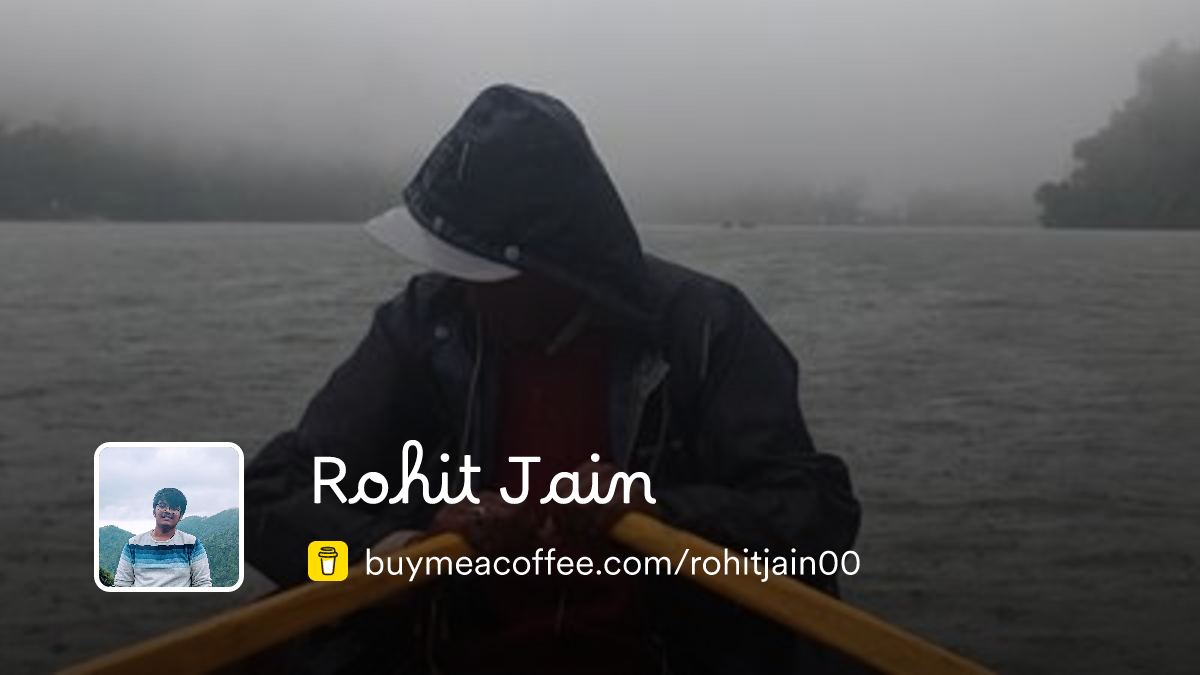 Rohit Jain is Web Designer, Software Engineer - Buymeacoffee
