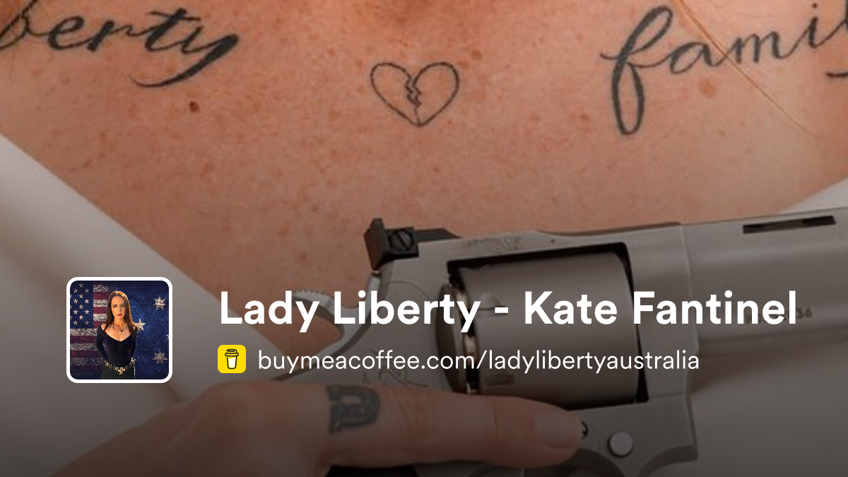 Kate Libati Lady Liberty - Kate Fantinel is Independent journalist fighting for ...