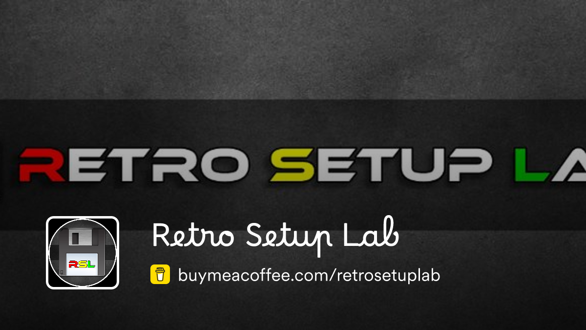 Retro Setup Lab - Buymeacoffee