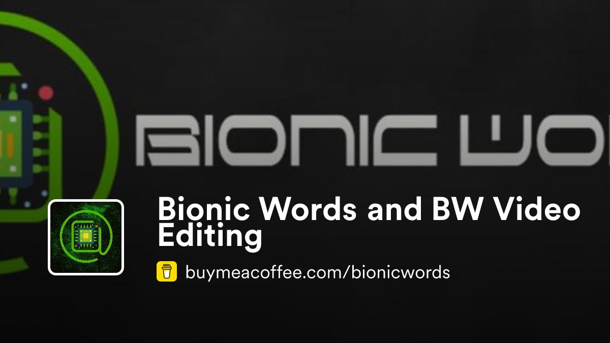 Bionic Words and BW Video Editing is Office Software Templates and ...