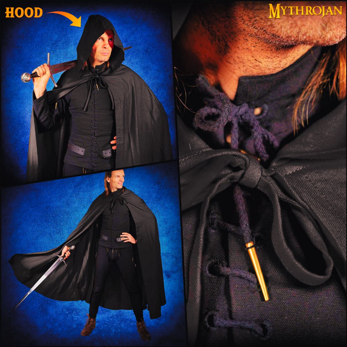 Mythrojan Medieval Cloaks: Warm and Soft Touch of Authentical History