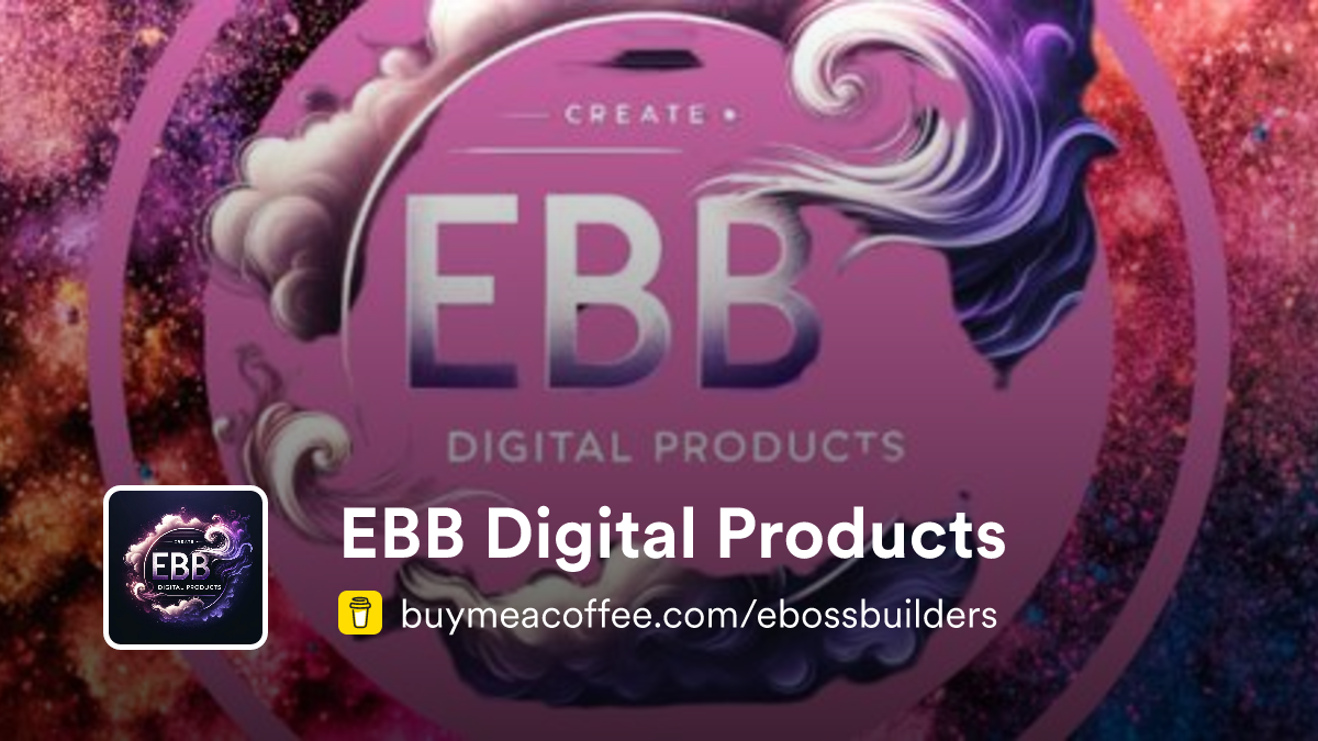 EBB Digital Products - Buymeacoffee