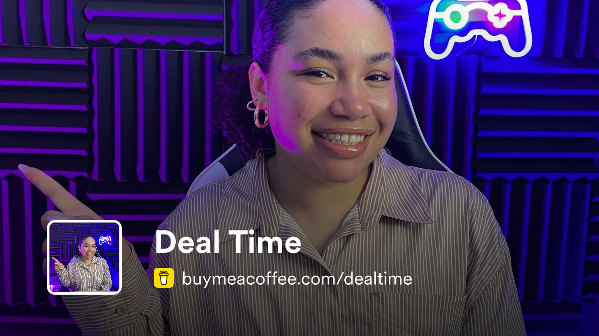 Deal Time - Buymeacoffee