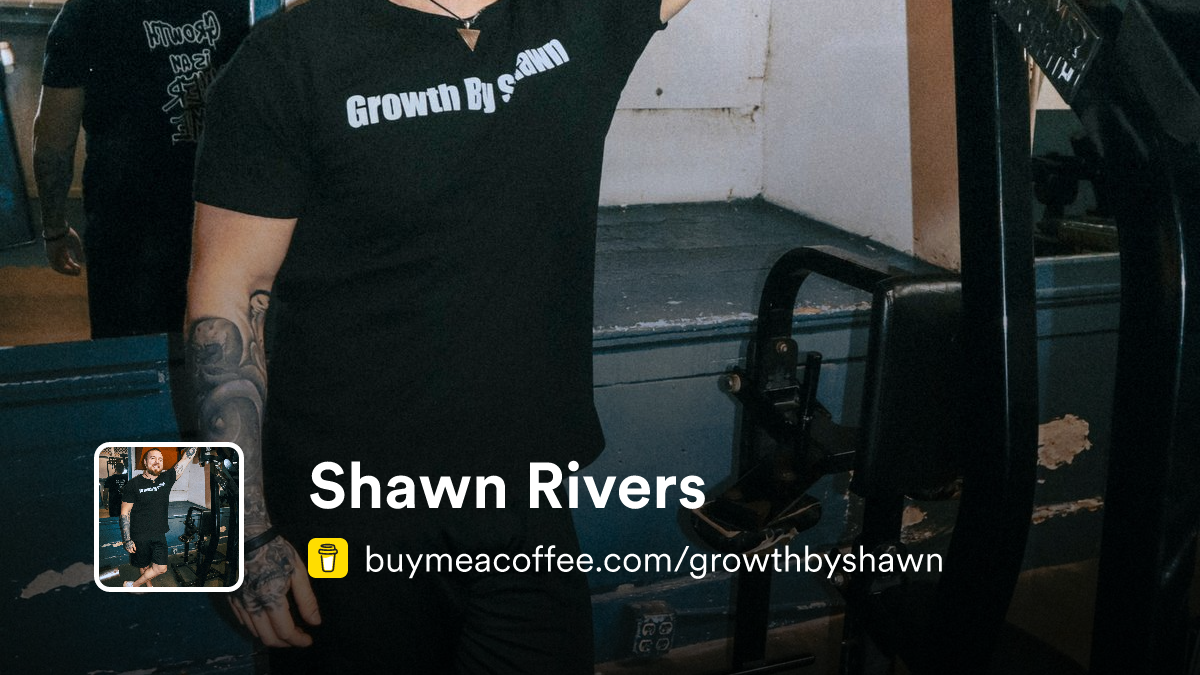 Shawn Rivers - Buymeacoffee