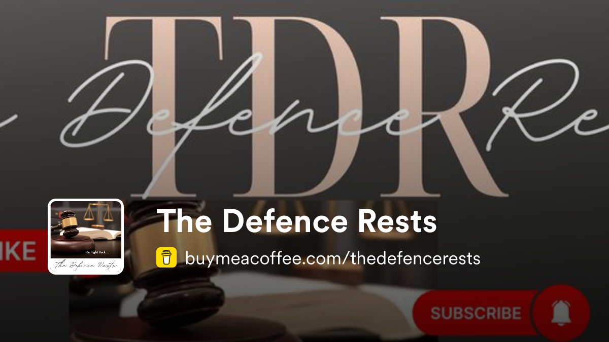 The Defence Rests - Buymeacoffee