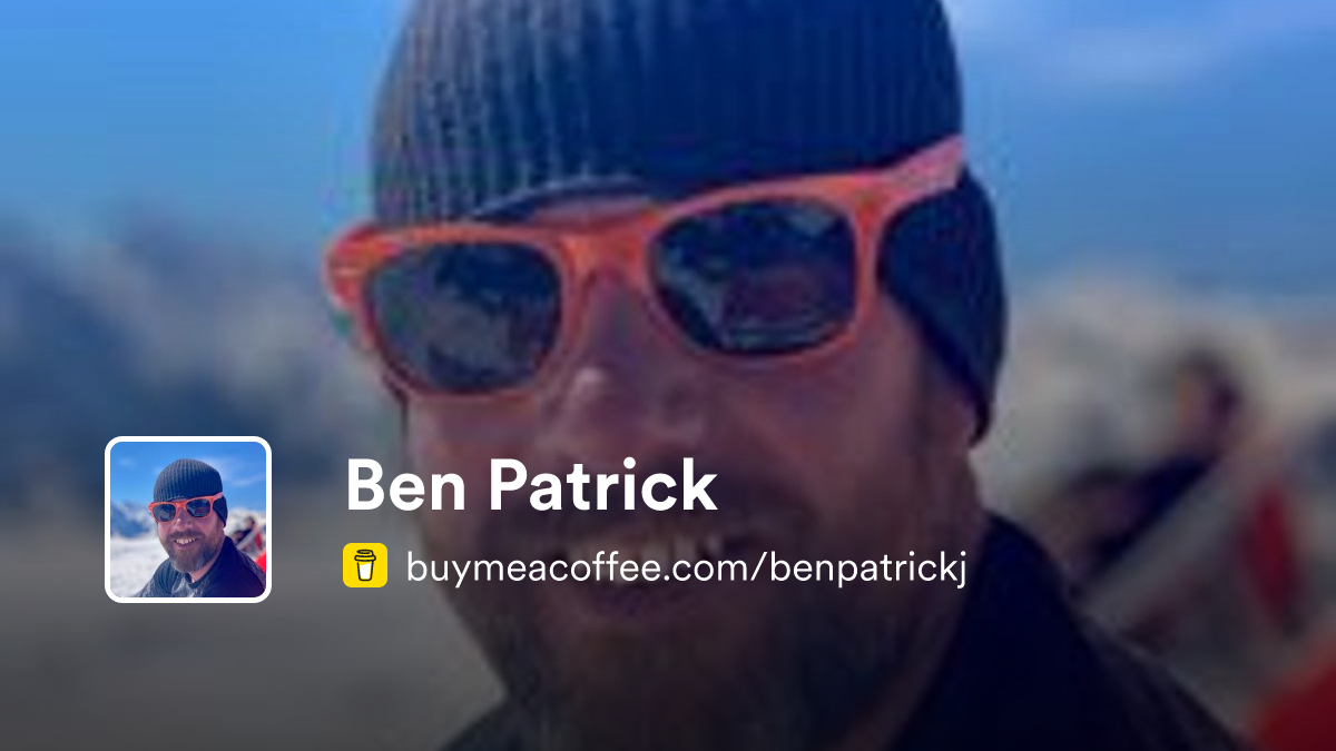 Ben Patrick - Buymeacoffee