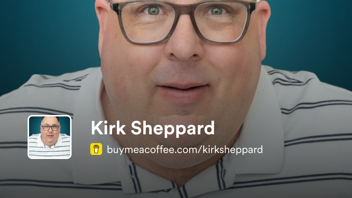 Kirk Sheppard is a counselor, writer, and friend. - Buymeacoffee