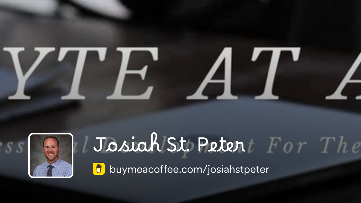 Josiah St. Peter is helping educators learn and implement educational ...