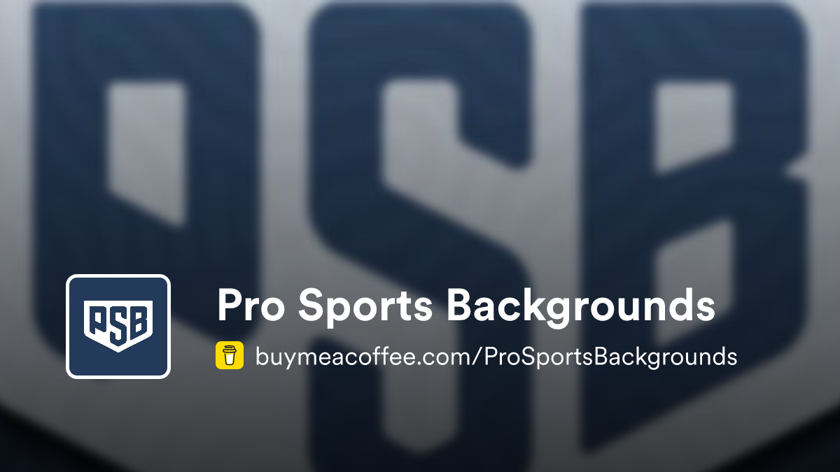 Pro Sports Backgrounds - Buymeacoffee