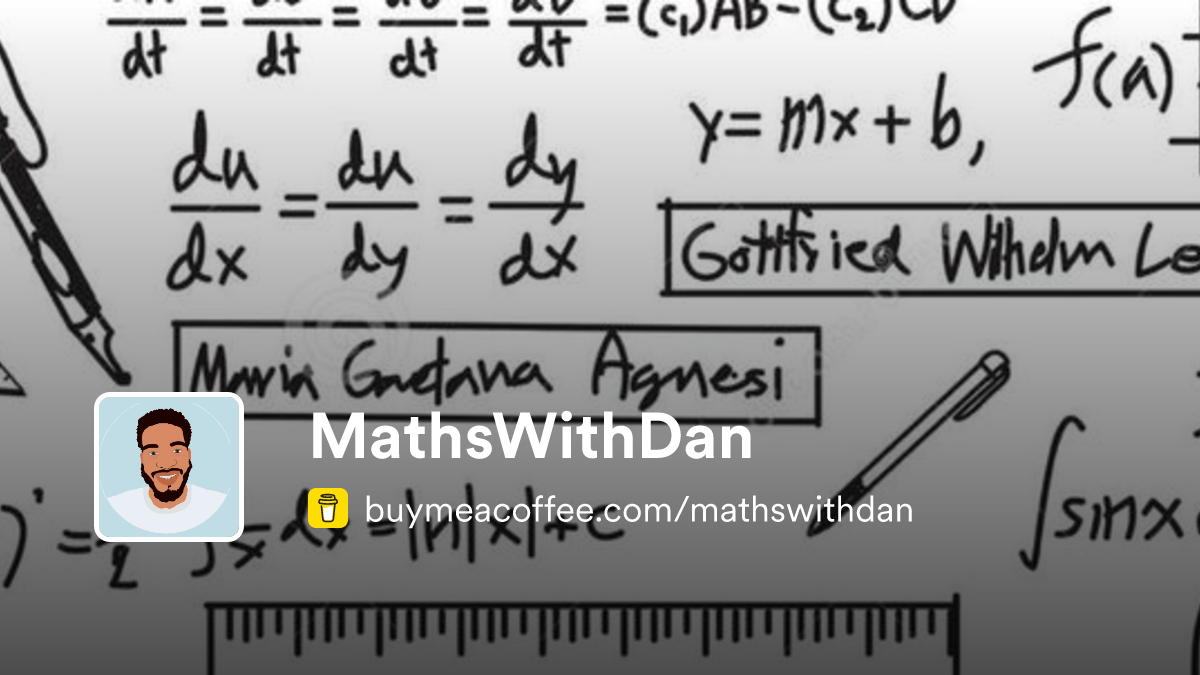 MathsWithDan - Buymeacoffee